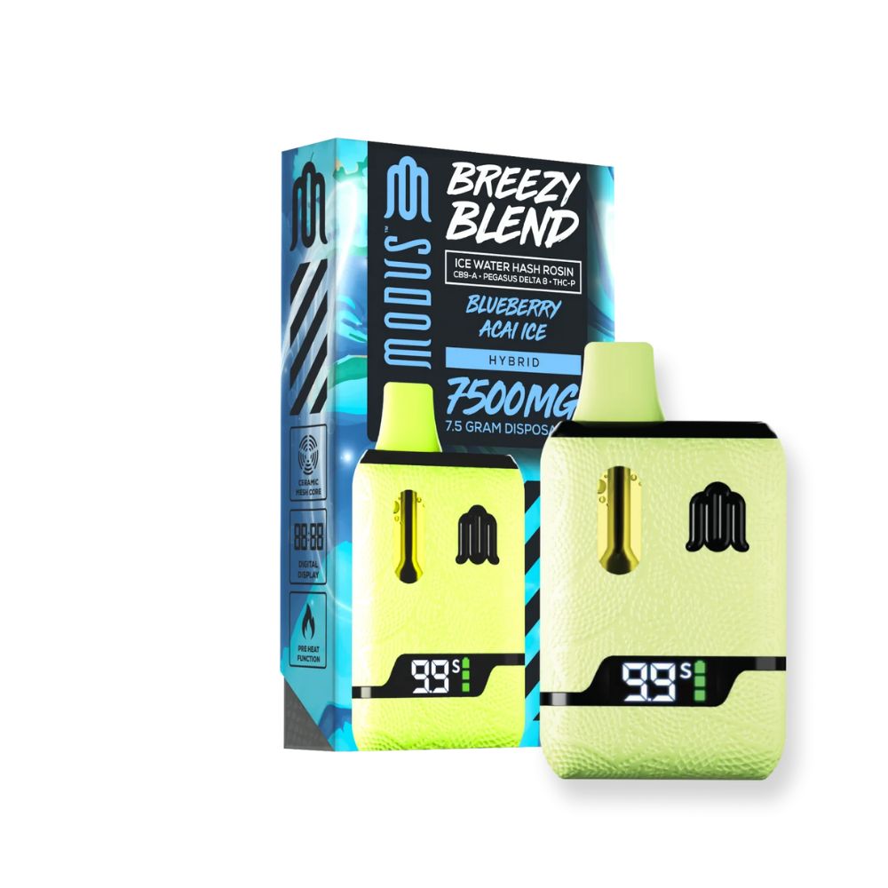 Modus Breezy Blend Disposable Vape – 7500mg-THC Blend-No Limit Distro