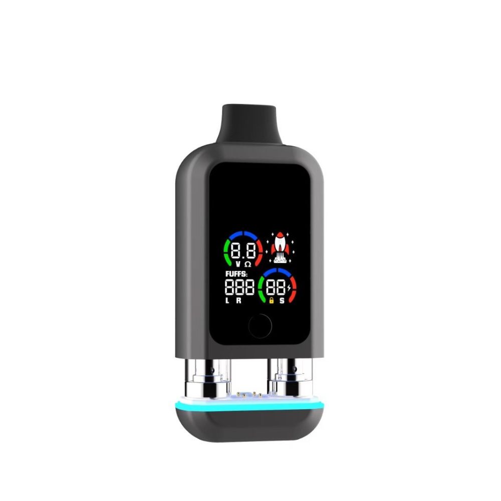 Discreet Dual 510 Cart Vape - LED Screen-510 BATTERY-No Limit Distro