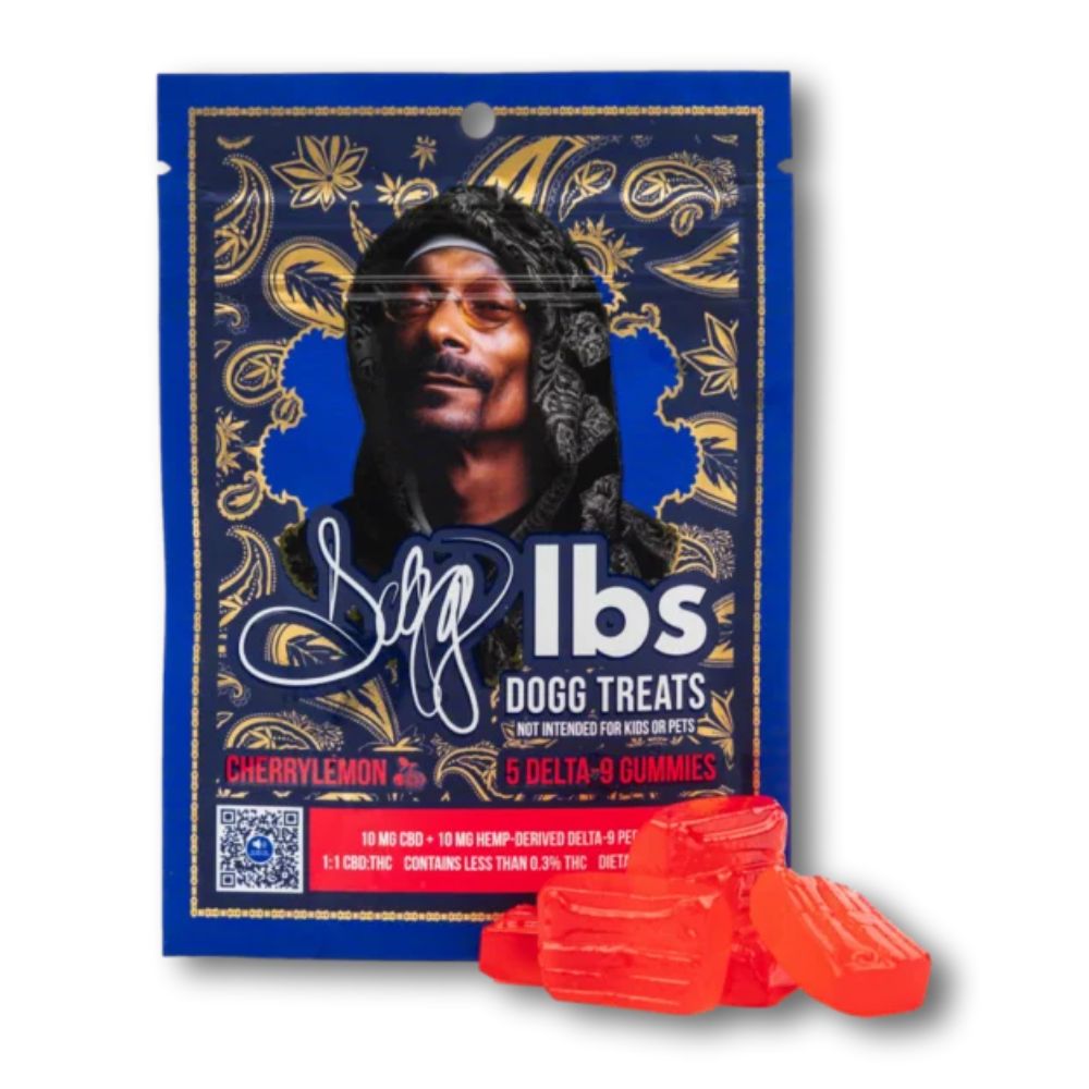 Dogg lbs Dogg Treats Delta-9 + CBD Gummies - 100mg-DELTA 9-No Limit Distro