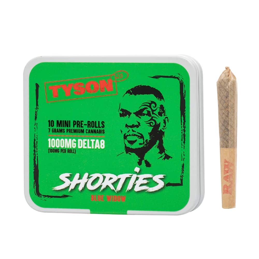 Tyson 2.0 Delta-8 Shorties Mini Pre-Rolls - 10 Count-DELTA 8-No Limit Distro