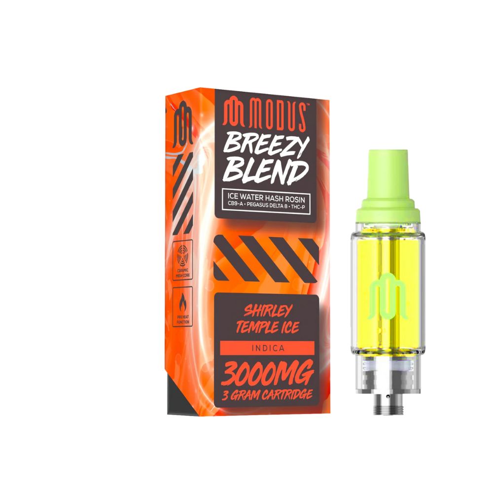 Modus Breezy Blend Cartridge – 3 Grams-THC Blend-No Limit Distro