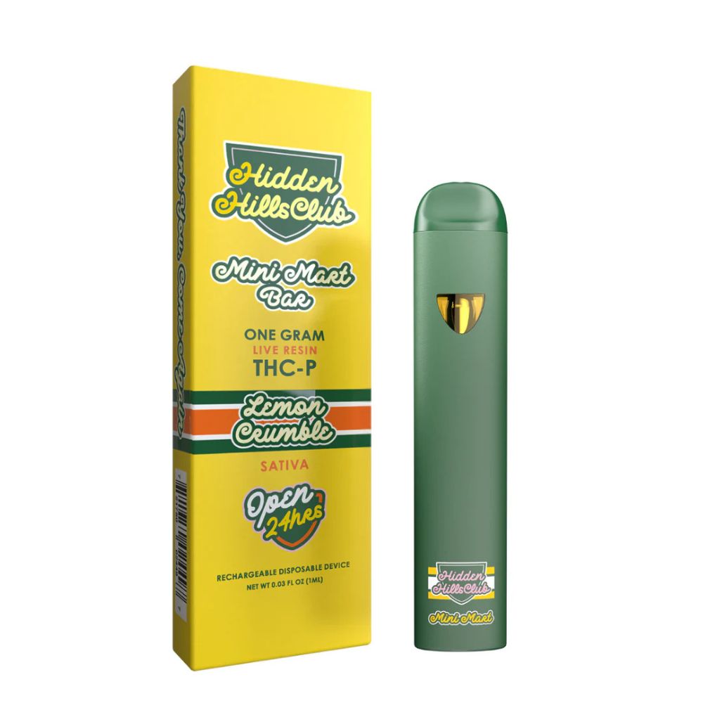 Hidden Hills Mini Mart Live Resin THC-P Disposable – 1g-THCP-No Limit Distro