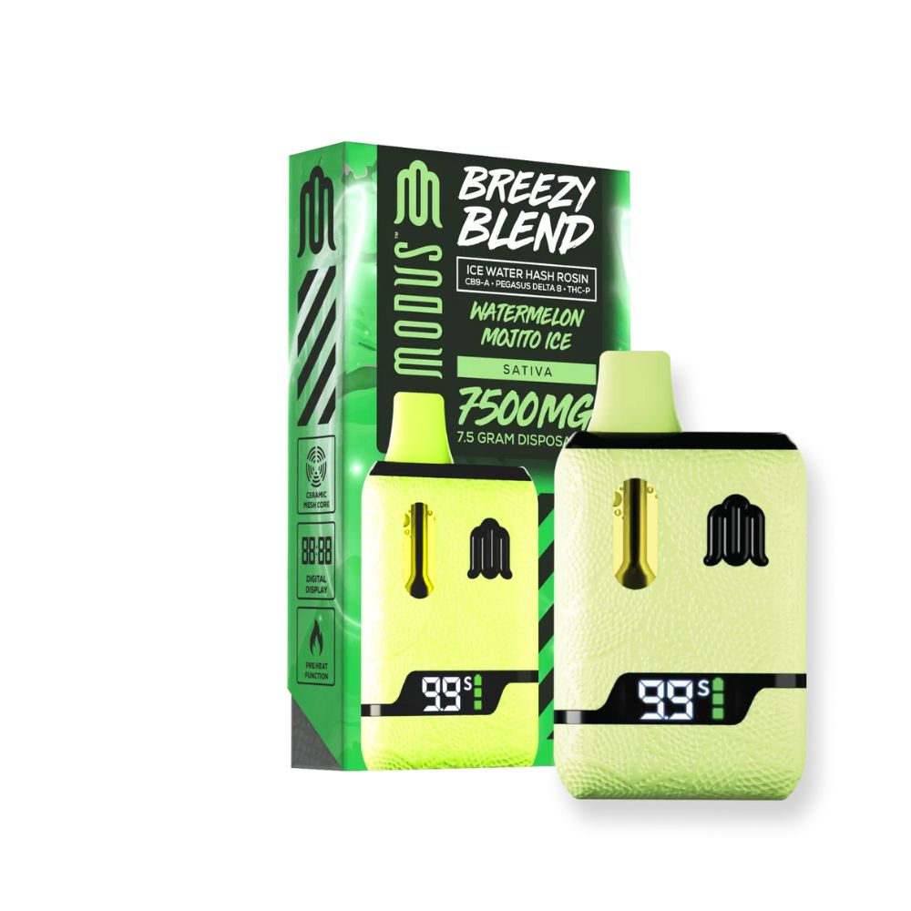 Modus Breezy Blend Disposable Vape – 7500mg-THC Blend-No Limit Distro