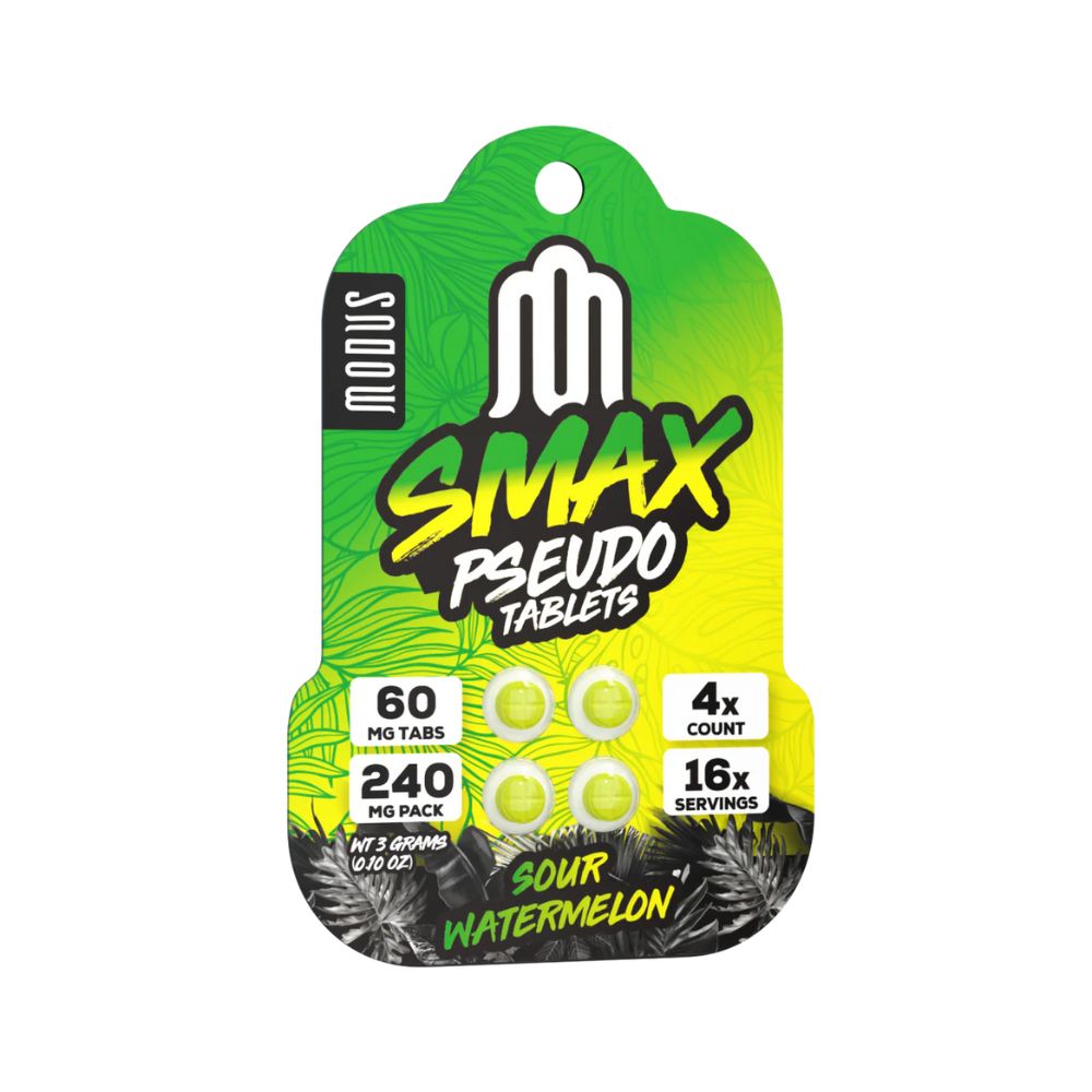 Modus Smax Pseudo Tablets 4ct - 240mg-7 Hydroxy Tablets-No Limit Distro