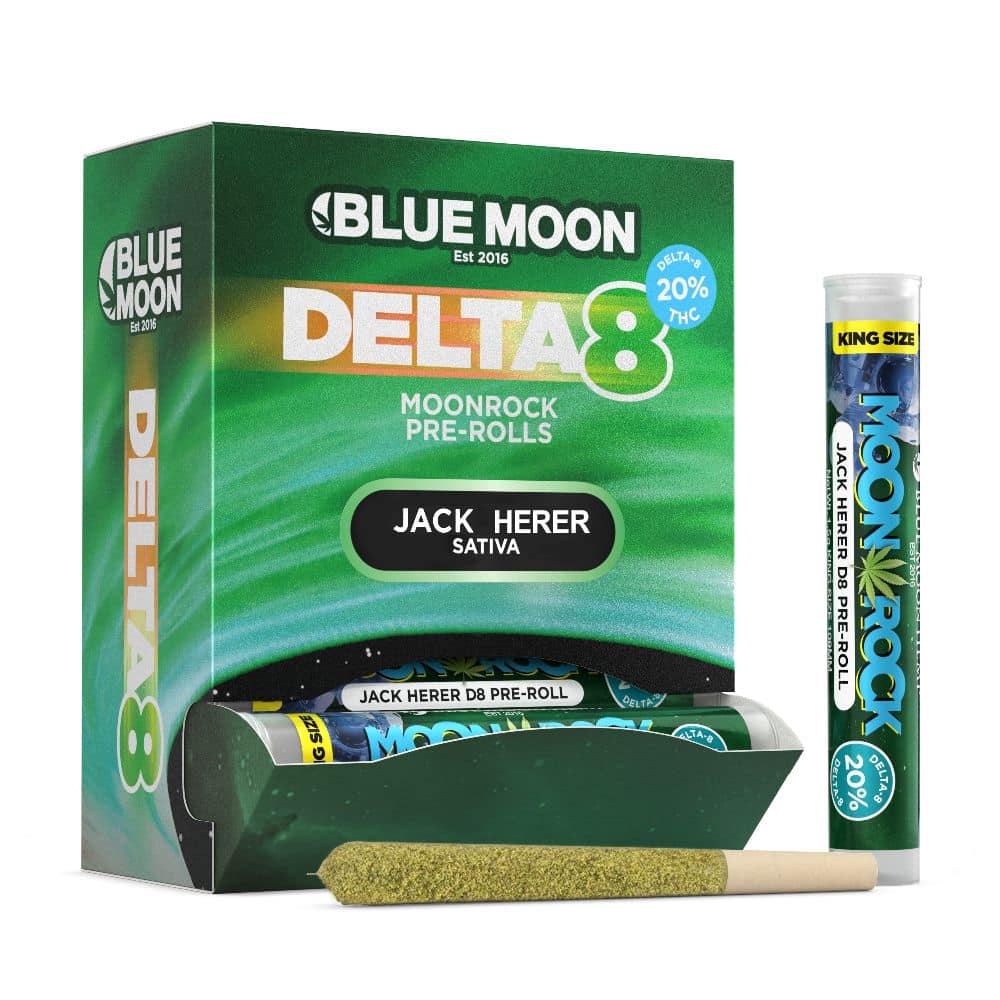 Moon Rock Pre-Roll Delta-8 1.75g by Blue Moon Hemp-DELTA 8-No Limit Distro