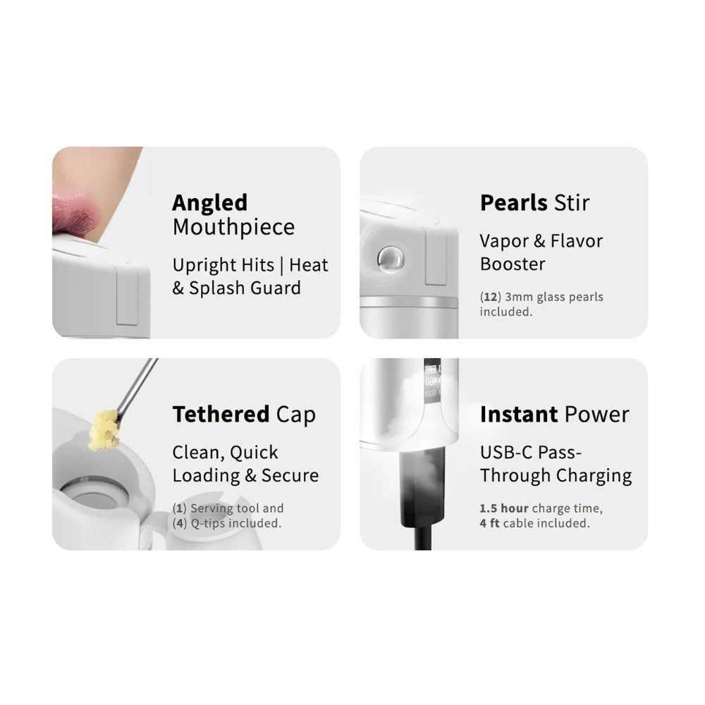 Yocan Black Pocket Concentrate Vaporizer-WAX PENS / DAB PENS-No Limit Distro