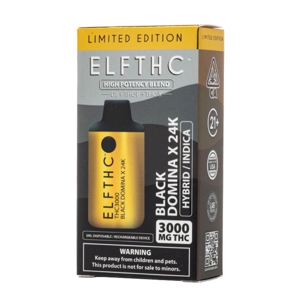 Elf THC Vape 3000mg High Potency Blend-DELTA 8-No Limit Distro