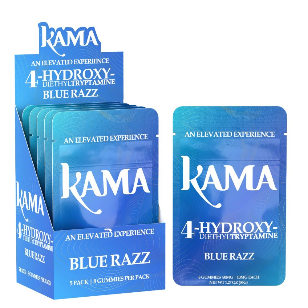KAMA 4-Hydroxy Gummies 8ct - 80mg-7 Hydroxy Tablets-No Limit Distro