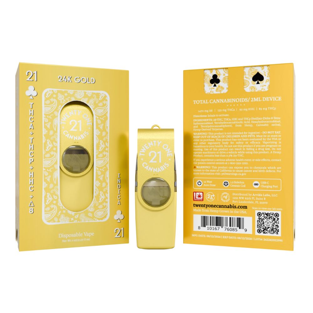 Twenty One THC Flash Drive Vape - 2 Grams-Delta 8 Disposable Weed Pens-No Limit Distro