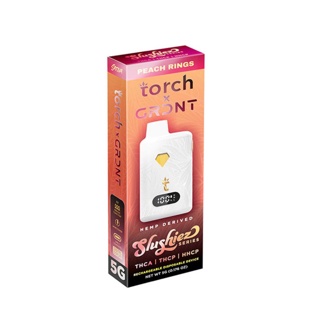 Torch x GRDNT Slushiez Series 5G THC Blend Vape-HHC-No Limit Distro