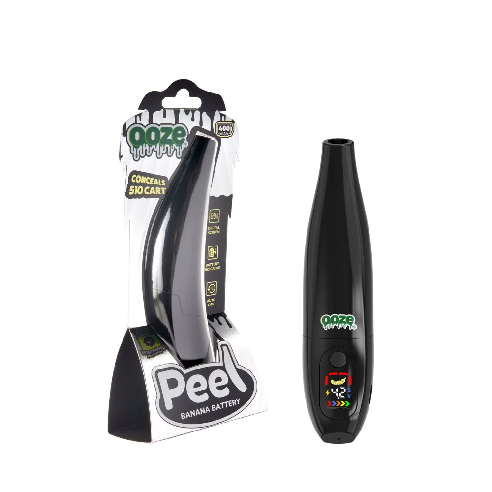Ooze Peel Banana – 400 mAh Conceal 510 Vape Cart Battery-510 BATTERY-No Limit Distro