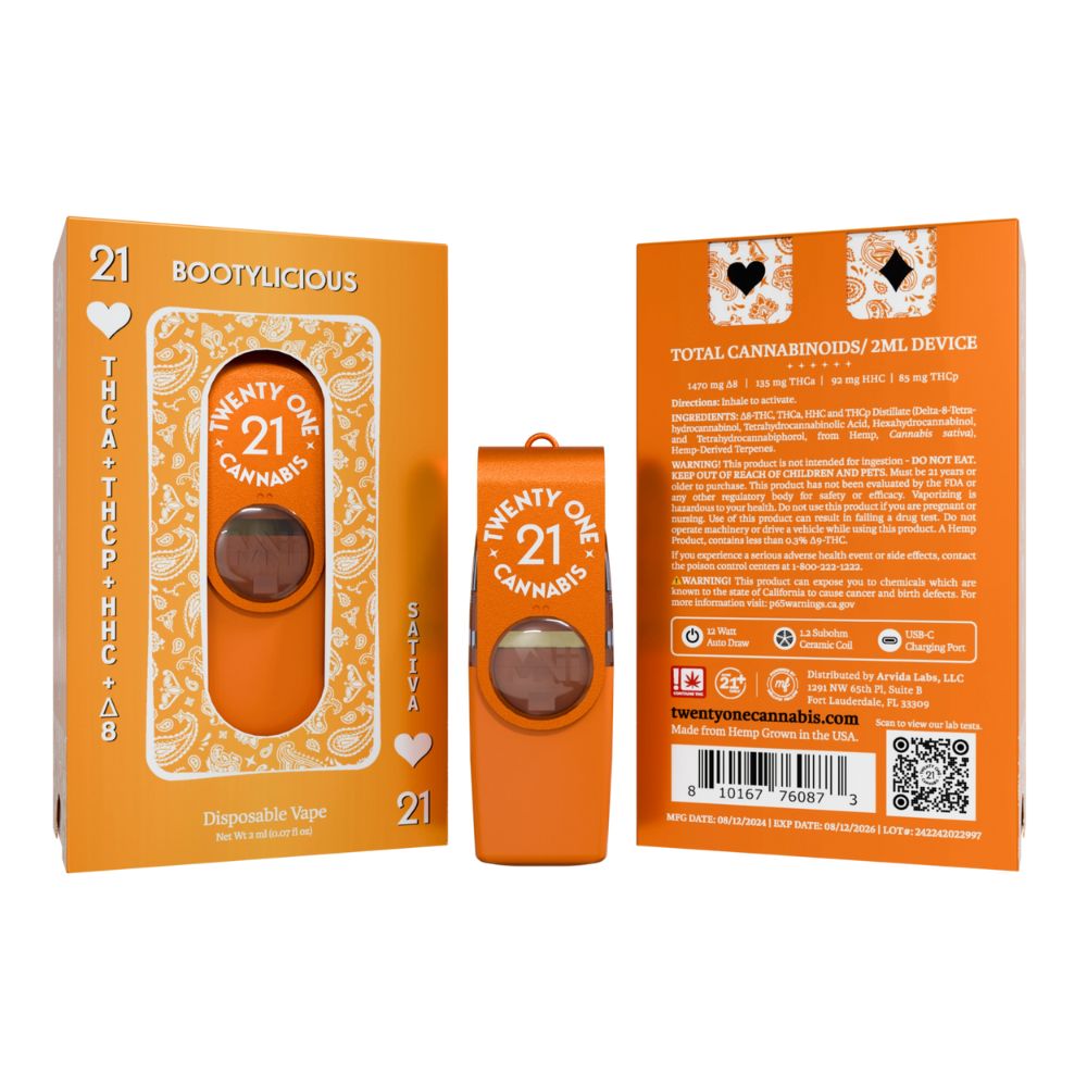 Twenty One THC Flash Drive Vape - 2 Grams-Delta 8 Disposable Weed Pens-No Limit Distro