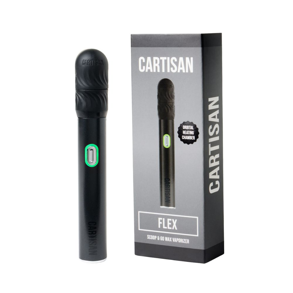 Cartisan Flex Dry Herb & Wax Combo Kit – 700mAh Dual Use Vaporizer