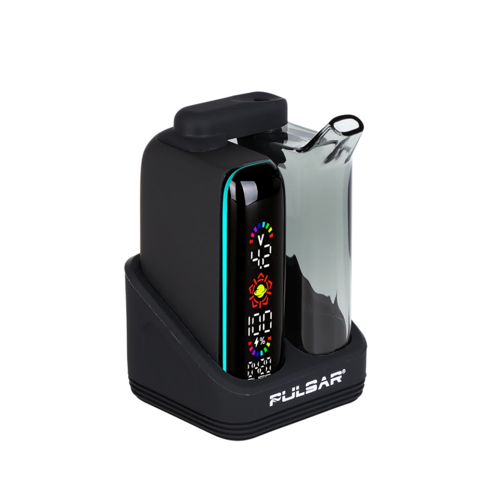 Pulsar 510 DL 5.0 Bubbler Dab Kit – Discreet Cart Vape + Wax Bullet & Water Bubbler-510 BATTERY-No Limit Distro