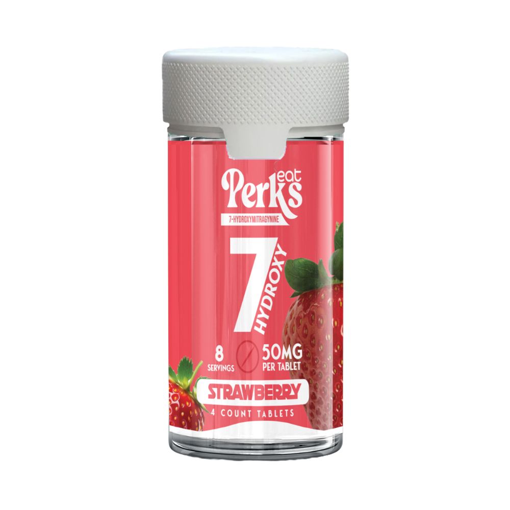Eat Perks 7-Hydroxy 4ct Tablets - 200mg-7 Hydroxy Tablets-No Limit Distro
