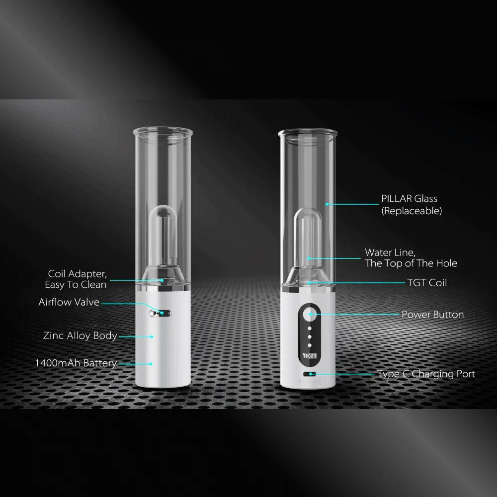 Yocan Pillar E-Rig Concentrate Vaporizer-E-RIGS-No Limit Distro