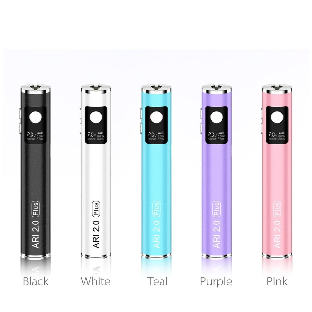 Yocan Ari 2.0 Plus 510 Cart Battery - BULK Pack of 15x-510 BATTERY-No Limit Distro