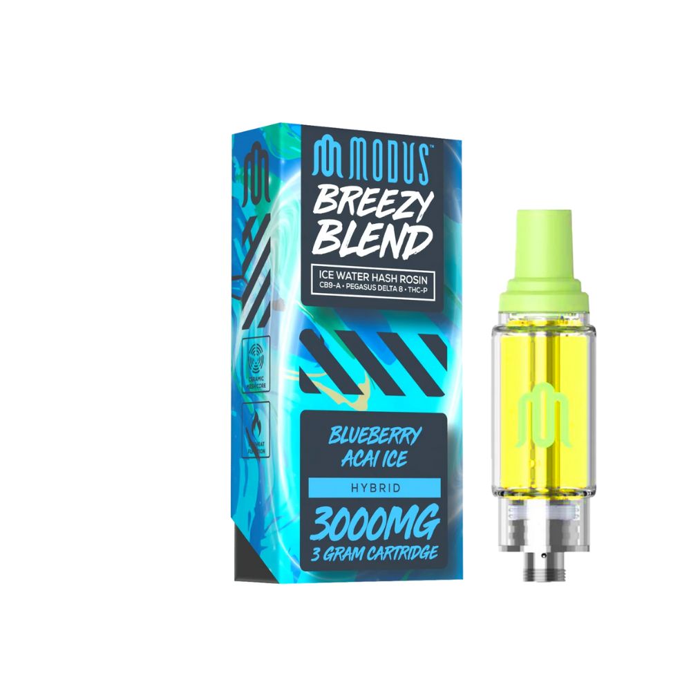 Modus Breezy Blend Cartridge – 3 Grams-THC Blend-No Limit Distro