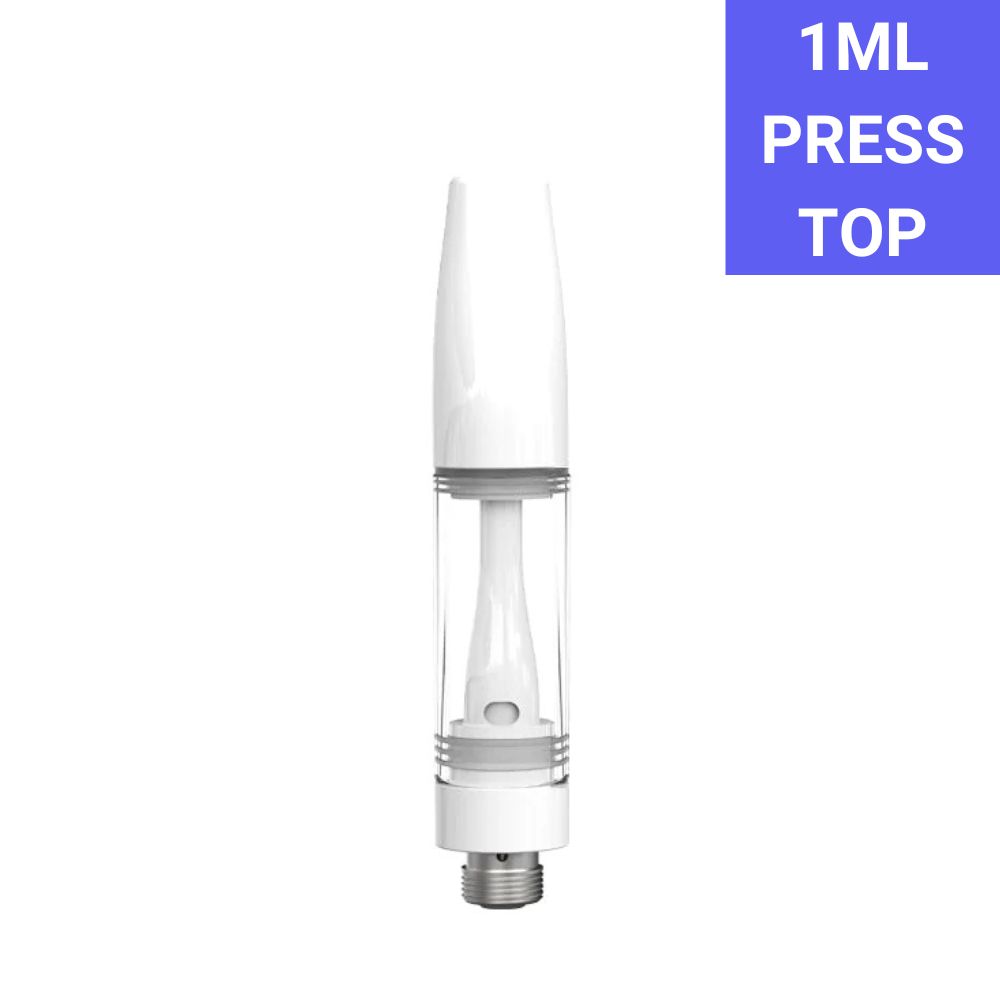 iKrusher Karno Full Ceramic Cart 1ml - Press Top-CARTRIDGES-No Limit Distro