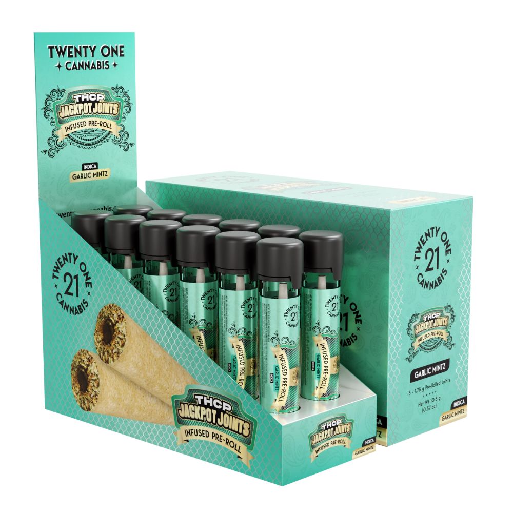 Twenty One Preroll THCp Jackpot Joint 1.75g-No Limit Distro
