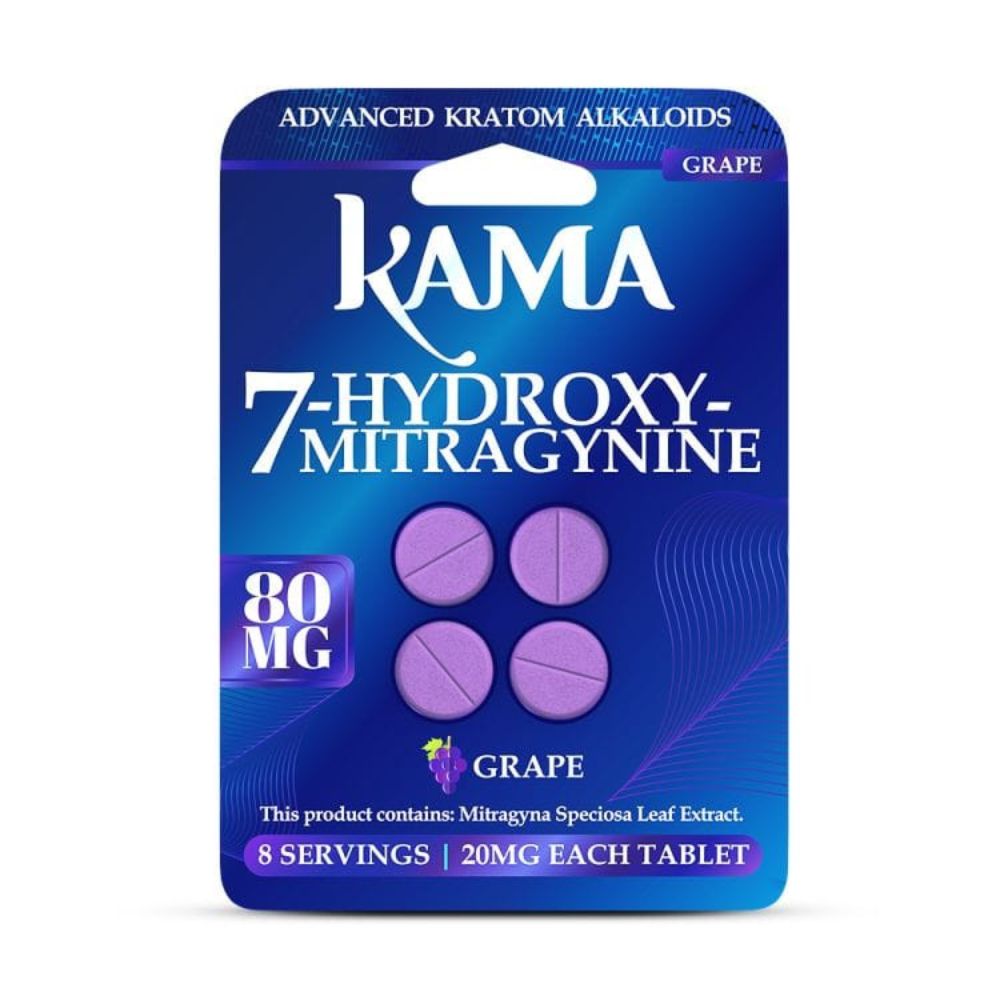 KAMA 7 Hydroxy Tablets - 80mg-7 Hydroxy Tablets-No Limit Distro