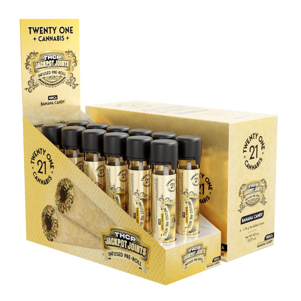 Twenty One Preroll THCp Jackpot Joint 1.75g-No Limit Distro