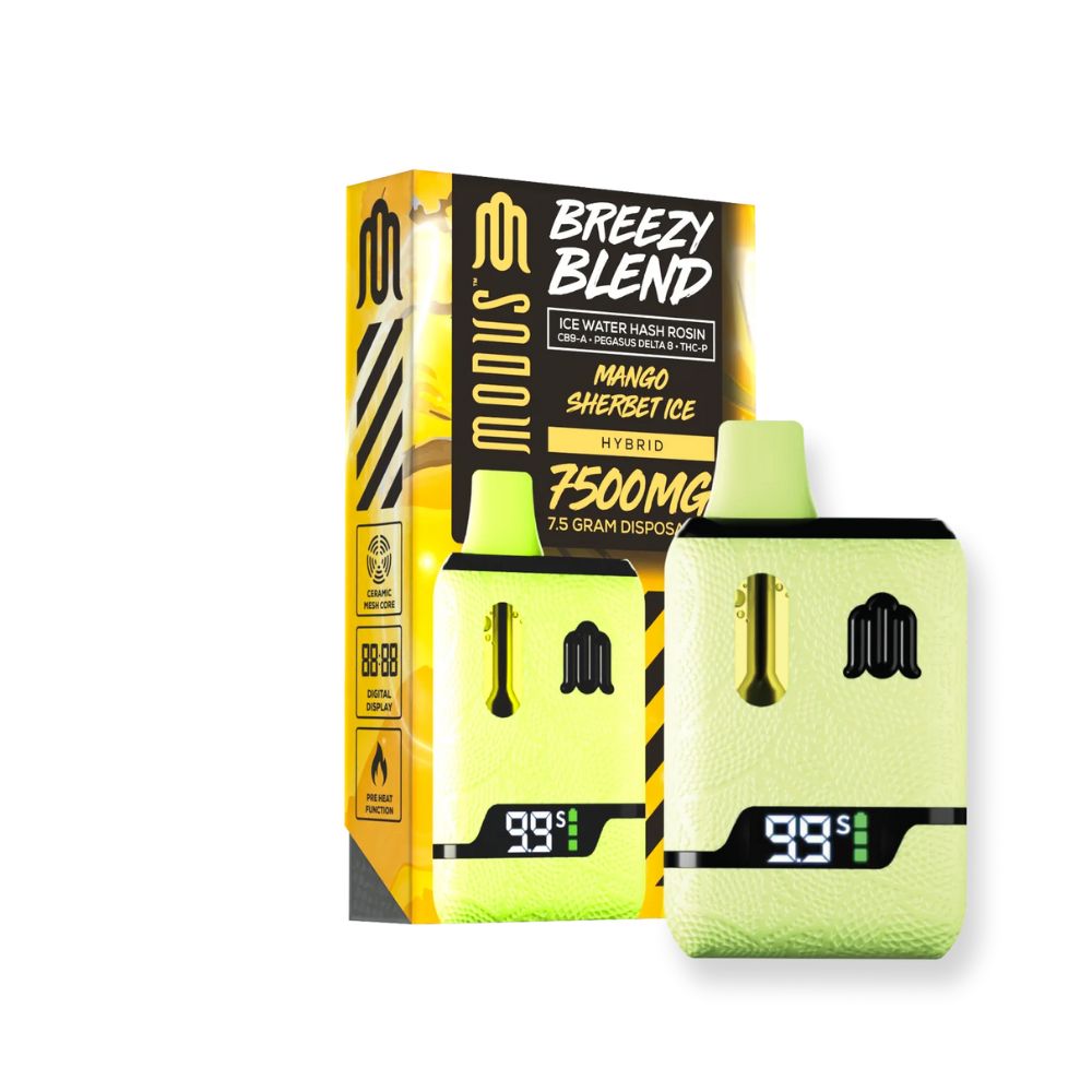Modus Breezy Blend Disposable Vape – 7500mg-THC Blend-No Limit Distro