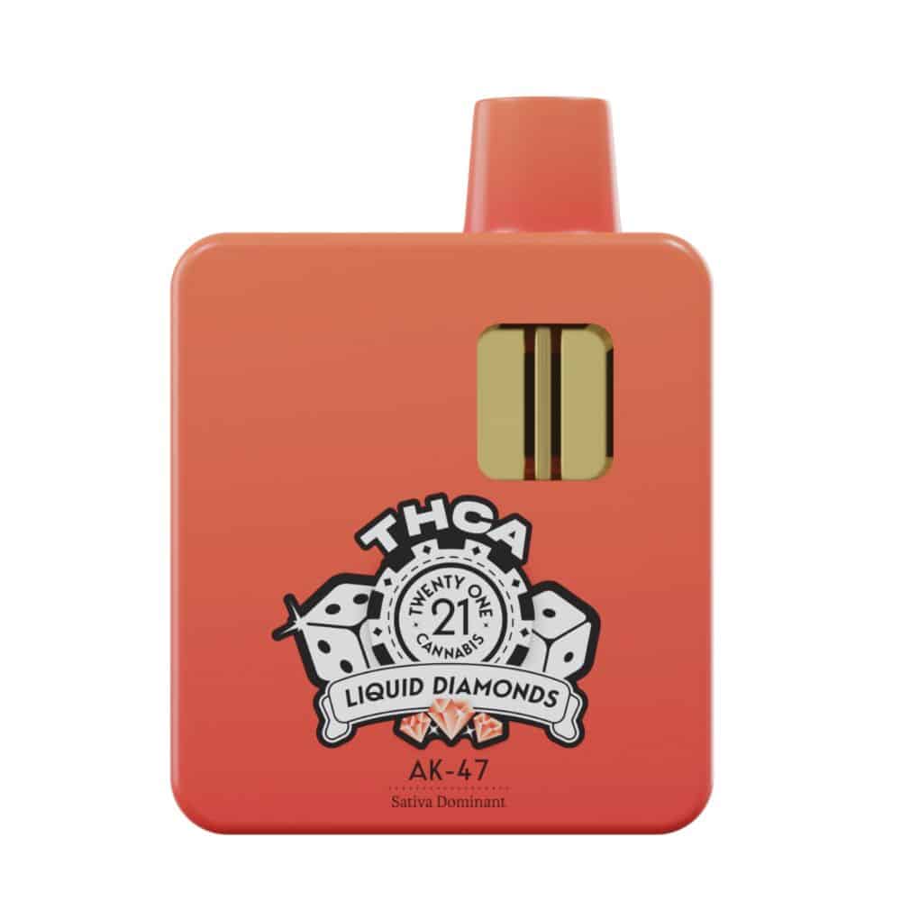 Twenty One THCA Liquid Diamonds Disposable 3g-THCA-No Limit Distro
