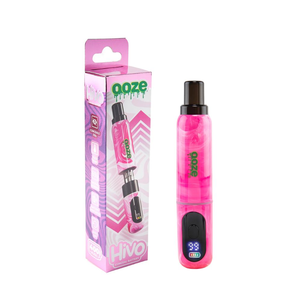 Ooze Hivo 400mAh Conceal 510 Thread Vape Cart Battery-510 BATTERY-No Limit Distro