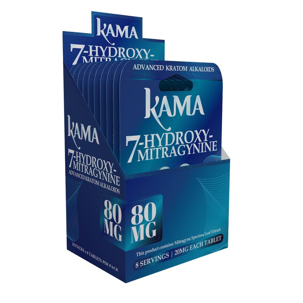 KAMA 7 Hydroxy Tablets - 80mg-7 Hydroxy Tablets-No Limit Distro