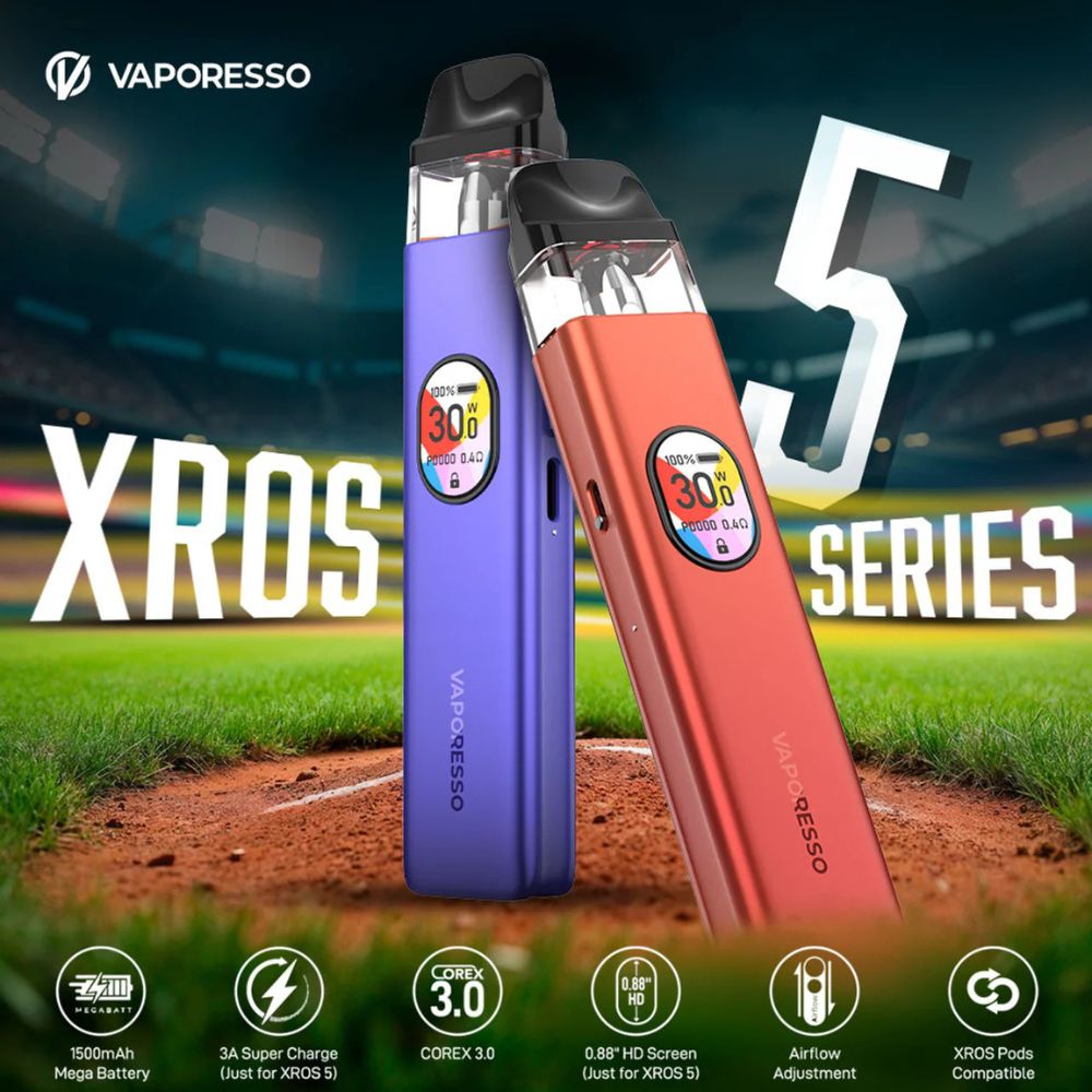 Vaporesso Xros 5 30W Pod System-VAPE DEVICES-No Limit Distro