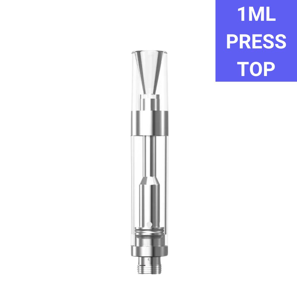 iKrusher TUX 1ml Empty Vape Cartridge - Press Top-CARTRIDGES-No Limit Distro