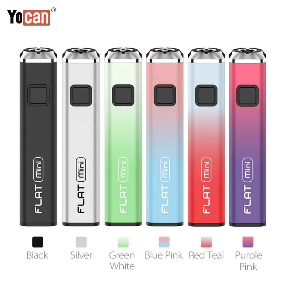 Yocan Flat Mini 510 Battery - BULK 20x Pack-510 BATTERY-No Limit Distro