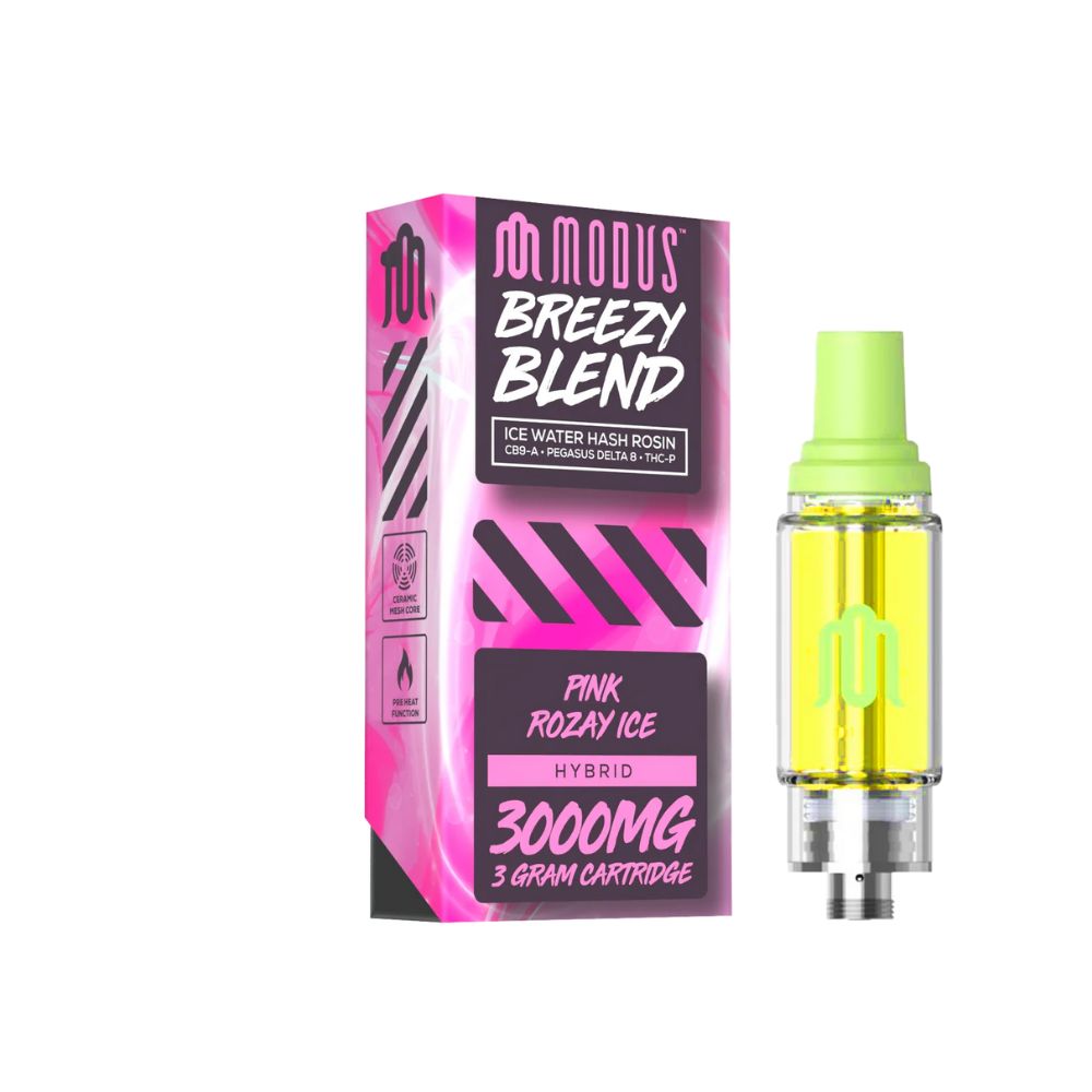 Modus Breezy Blend Cartridge – 3 Grams-THC Blend-No Limit Distro