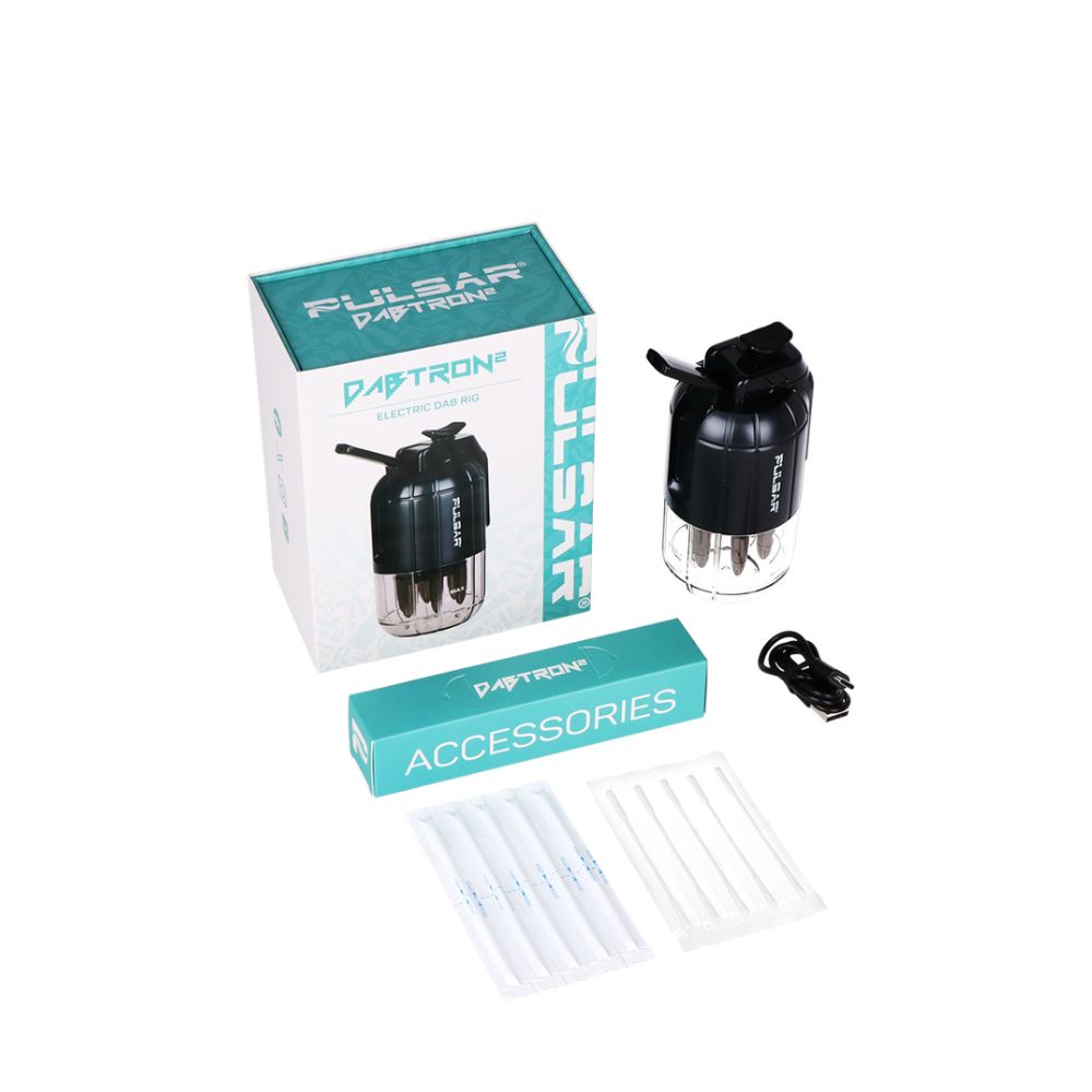 Pulsar Dabtron 2.0 Electric Dab Rig 1500mAh – Portable eRig with Percolator-WAX PENS / DAB PENS-No Limit Distro