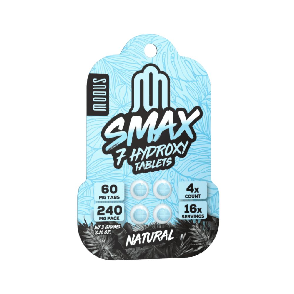Modus Smax 7-Hydroxy 4ct – 240mg-7 Hydroxy Tablets-No Limit Distro