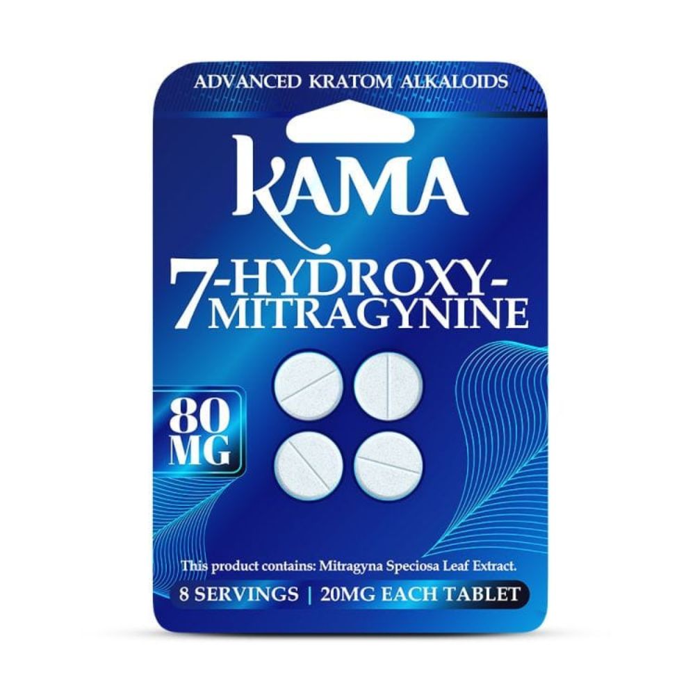 KAMA 7 Hydroxy Tablets - 80mg-7 Hydroxy Tablets-No Limit Distro