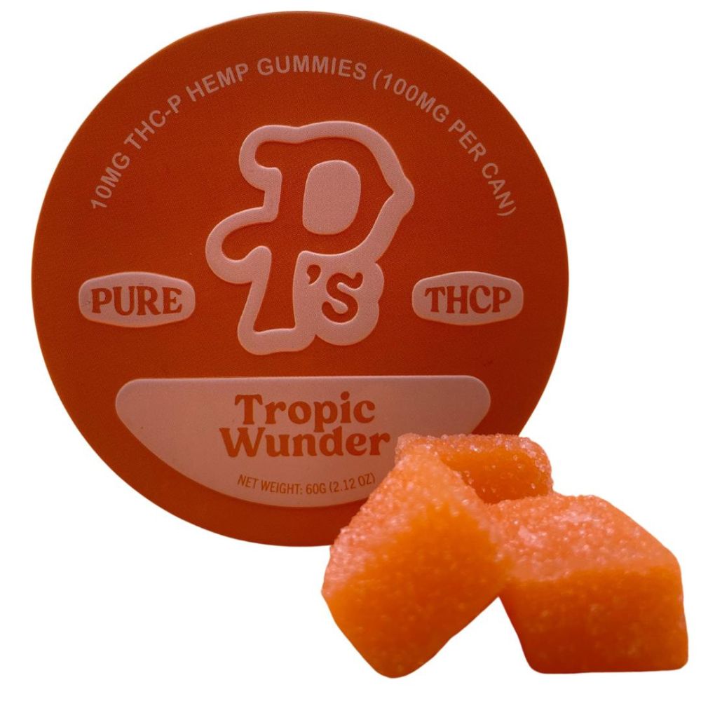 THCP Gummies 100mg Perfectly Pure P's-THC Blend-No Limit Distro