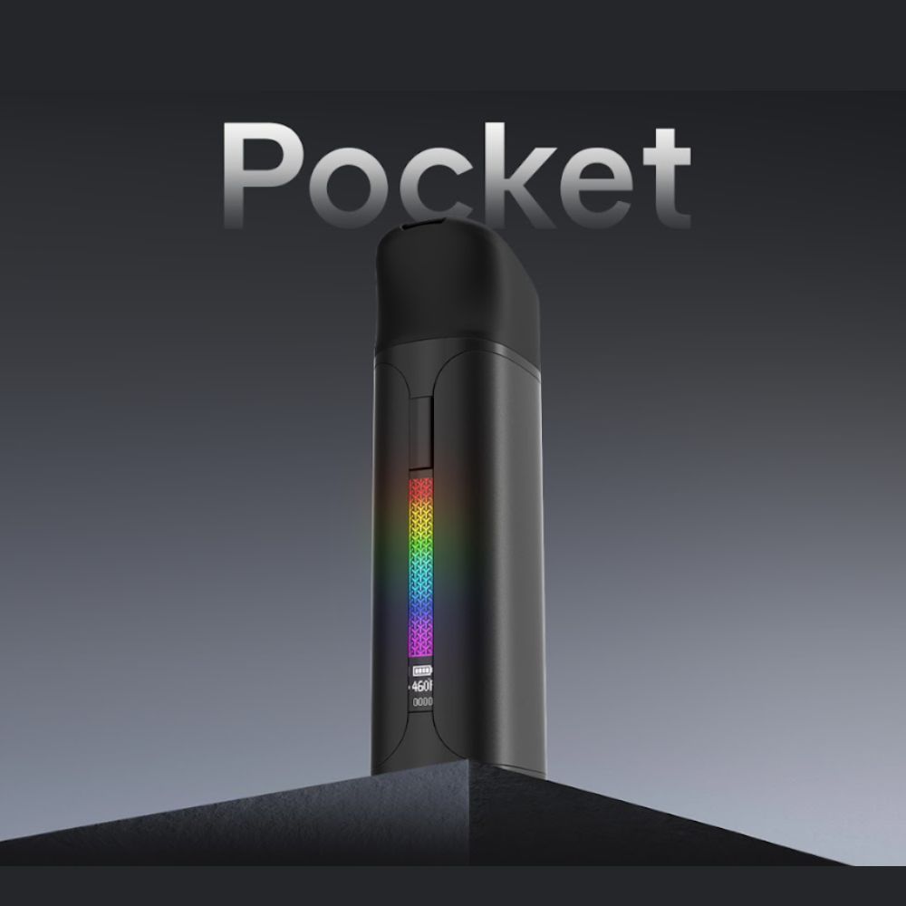 Yocan Black Pocket Concentrate Vaporizer-WAX PENS / DAB PENS-No Limit Distro