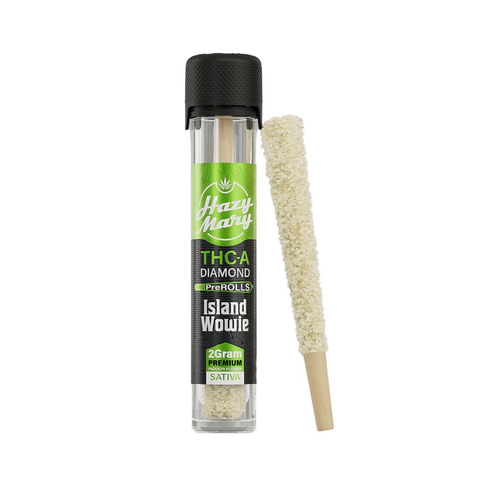 HAZY MARY 2G THC-A Diamond Coated Pre-Rolls-THCA-No Limit Distro
