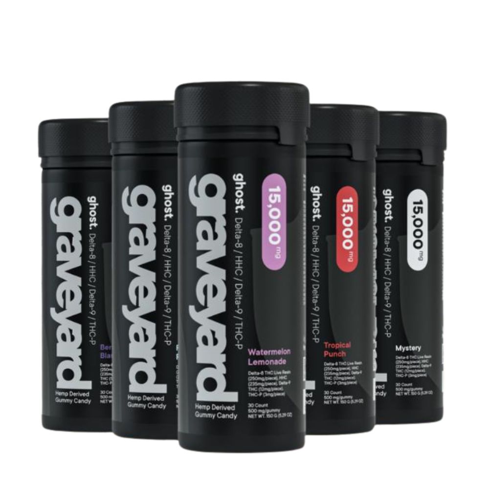 Ghost Graveyard THC Blend Gummies 15000mg-THC Blend-No Limit Distro
