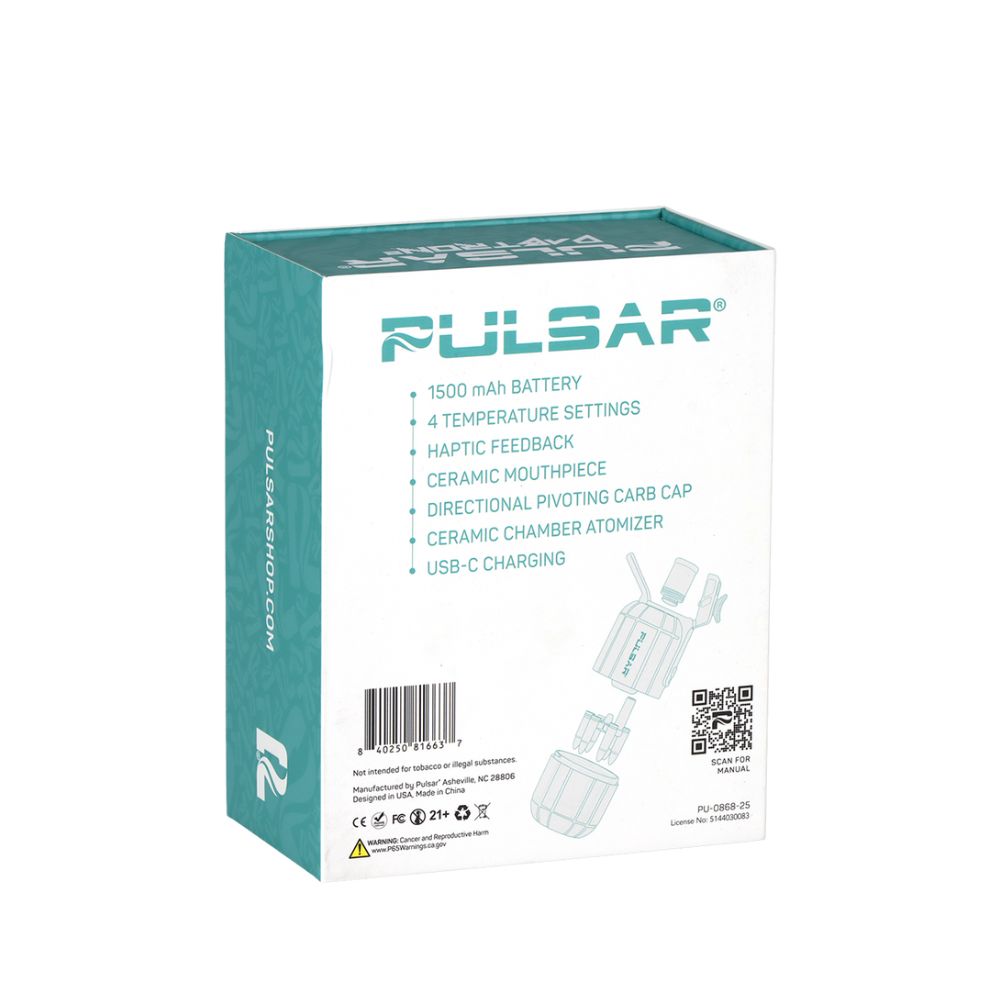 Pulsar Dabtron 2.0 Electric Dab Rig 1500mAh – Portable eRig with Percolator-WAX PENS / DAB PENS-No Limit Distro