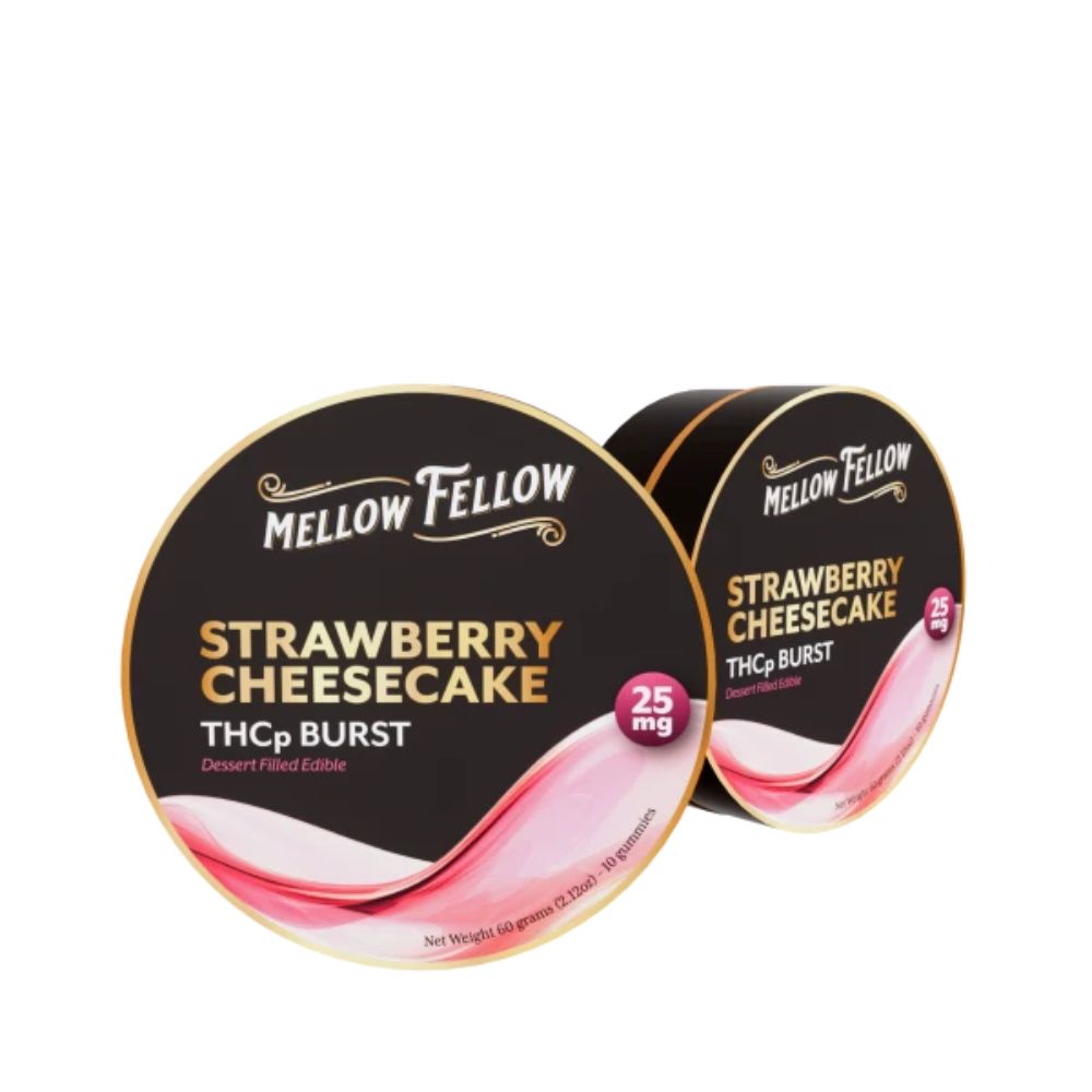 Mellow Fellow THCp Bursts 25mg - Super Potent Gummies-THC Blend-No Limit Distro