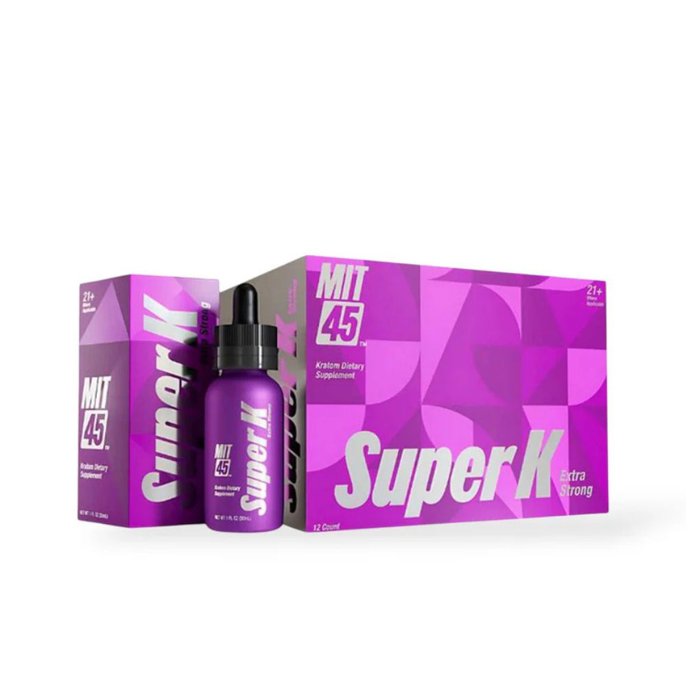 MIT45 Super K Extra Strong Kratom Extract Shot - 15 Servings-Kratom Shots-No Limit Distro