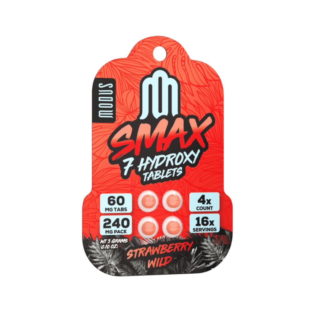 Modus Smax 7-Hydroxy 4ct – 240mg-7 Hydroxy Tablets-No Limit Distro