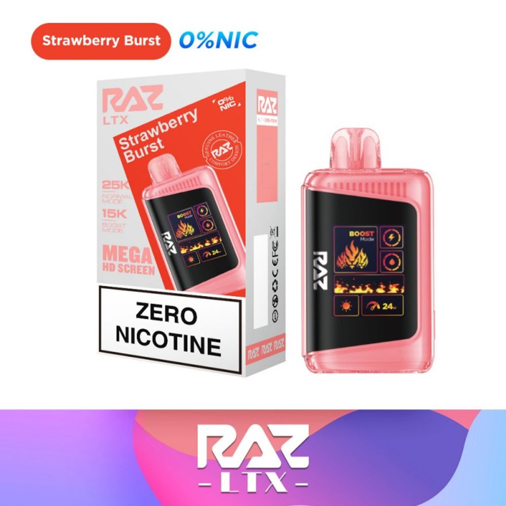 RAZ LTX DC25000 0% Zero Nicotine Disposable-DISPOSABLES-No Limit Distro