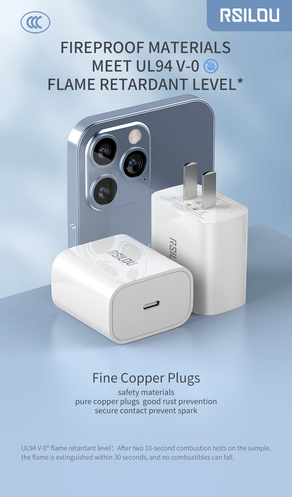 USB-C Wall Charger Block-PHONE ACCESSORIES-No Limit Distro