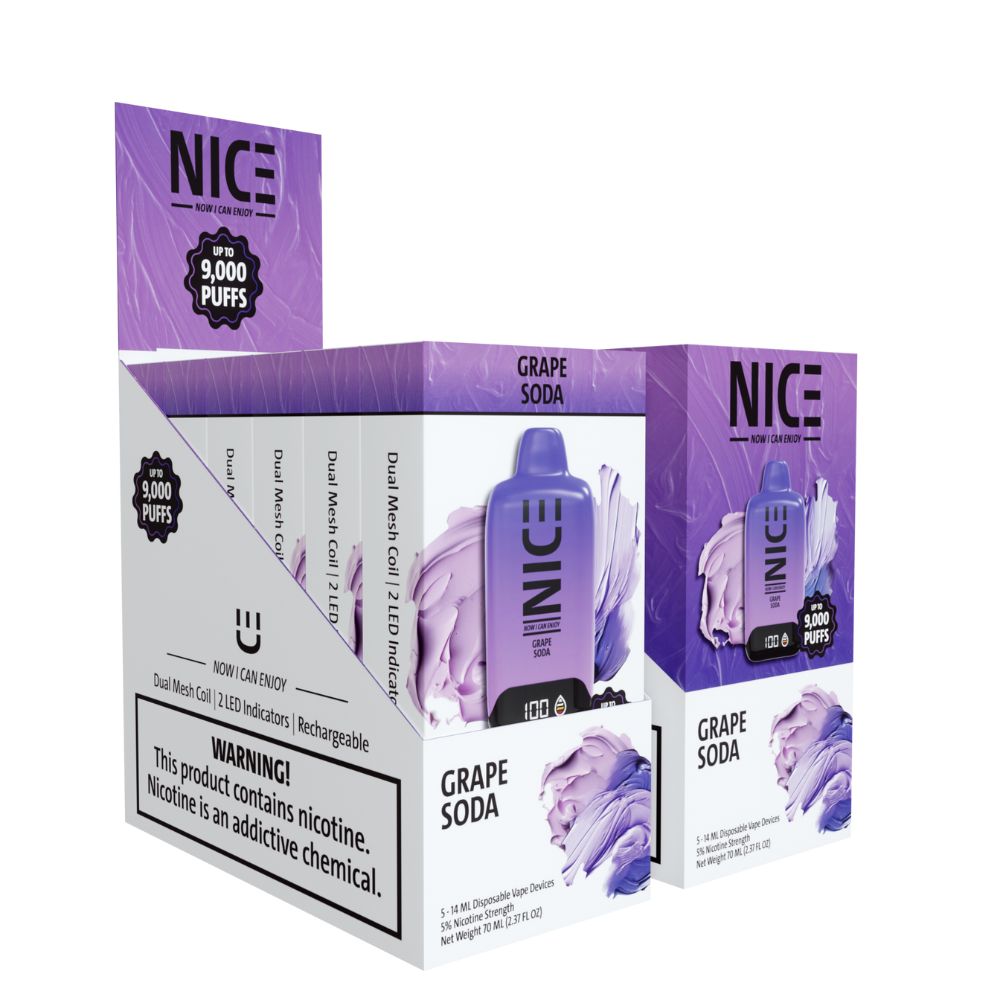 NICE 9000 Puff Disposable-DISPOSABLES-No Limit Distro