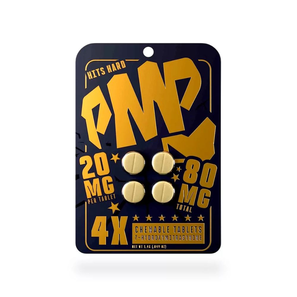 PMP 7 Hydroxymitragynine Tablets - 80mg (4ct)-7 Hydroxy Tablets-No Limit Distro