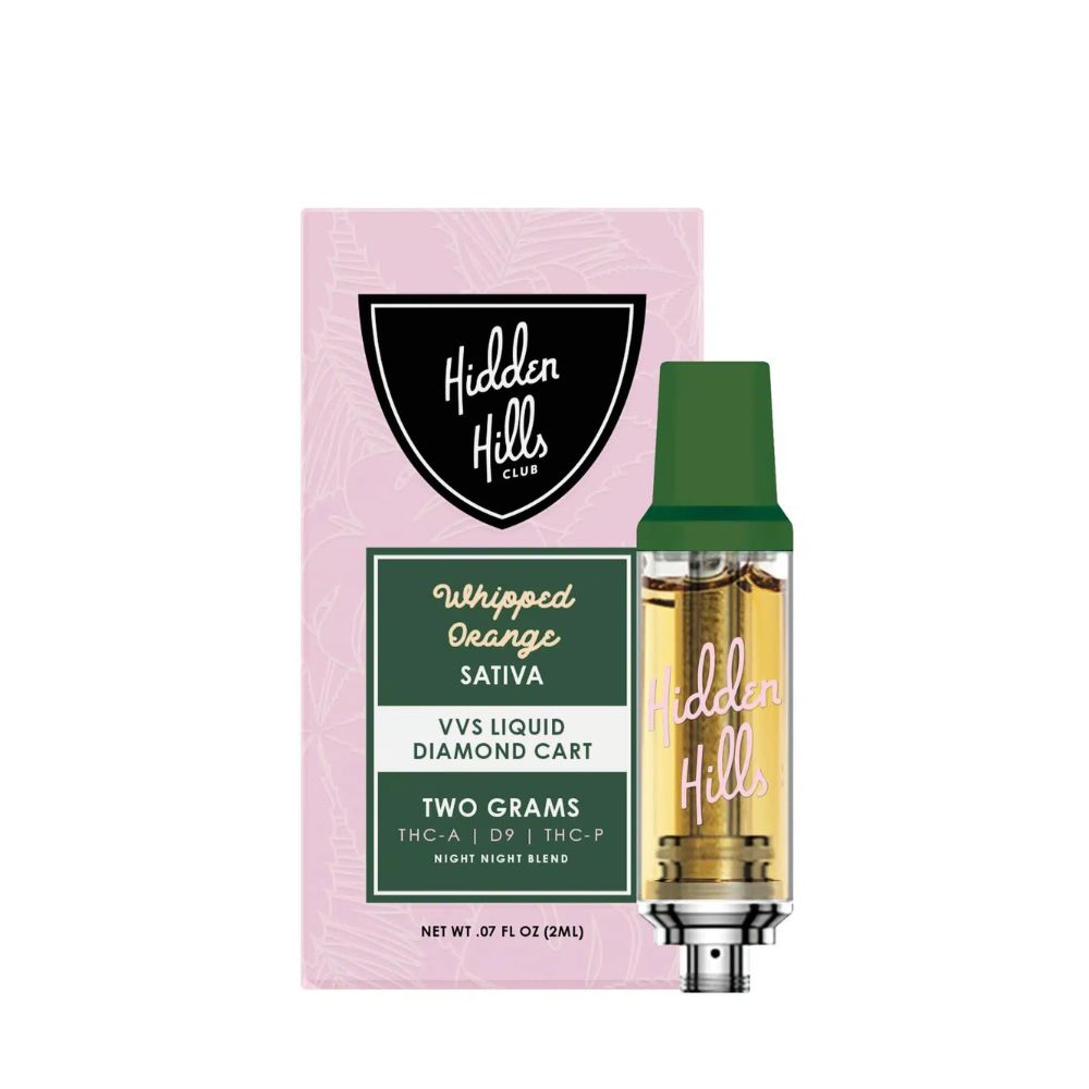 Hidden Hills VVS Liquid Diamonds 2G THC Cartridge-2G Carts-No Limit Distro